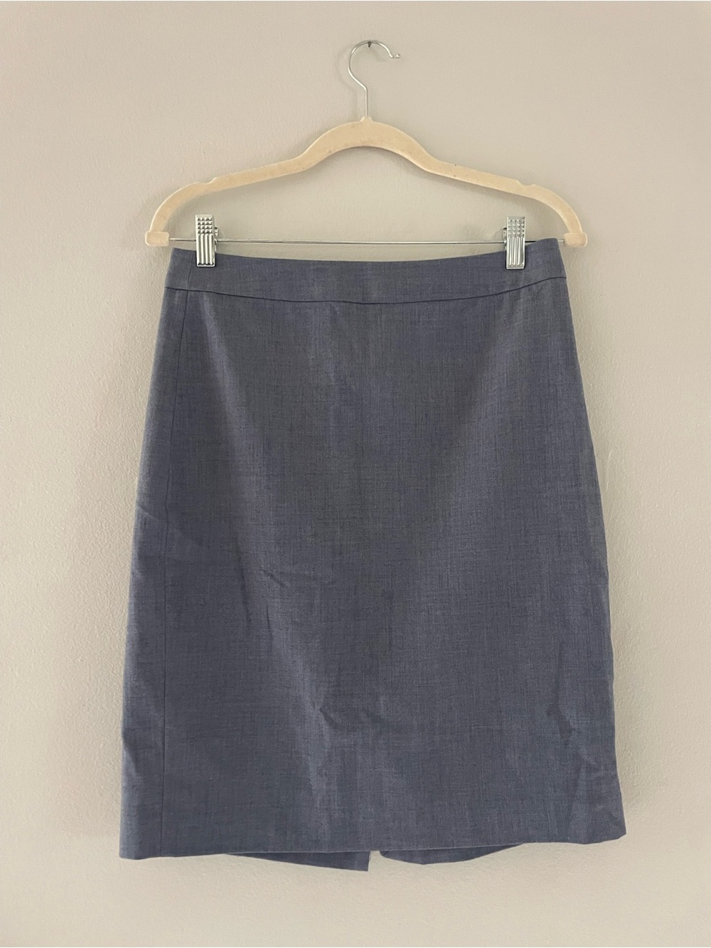 Banana Republic Factory Grey/Blue Pencil Skirt